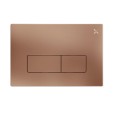 Crosswater MPRO Brushed Bronze Dual Flush Plate